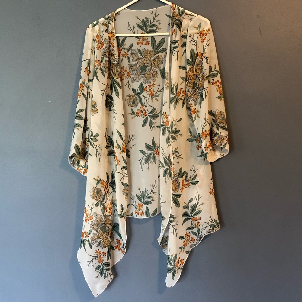 Sheer Kimono Cardigan